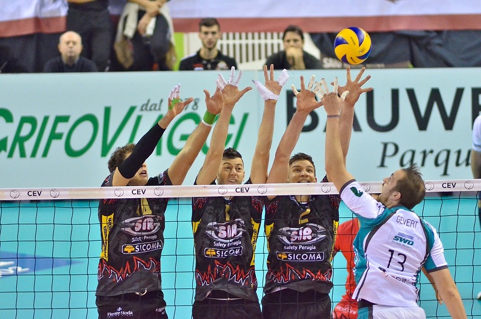 How is volleyball played